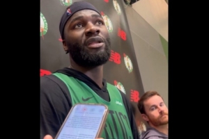 科塔谈担任先发中锋：持续进步的过程 还有不少地方能变得更好