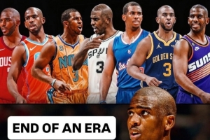 彩虹球衣！保罗效力过球队：黄蜂 快船 火箭 雷霆 太阳 勇士 马刺